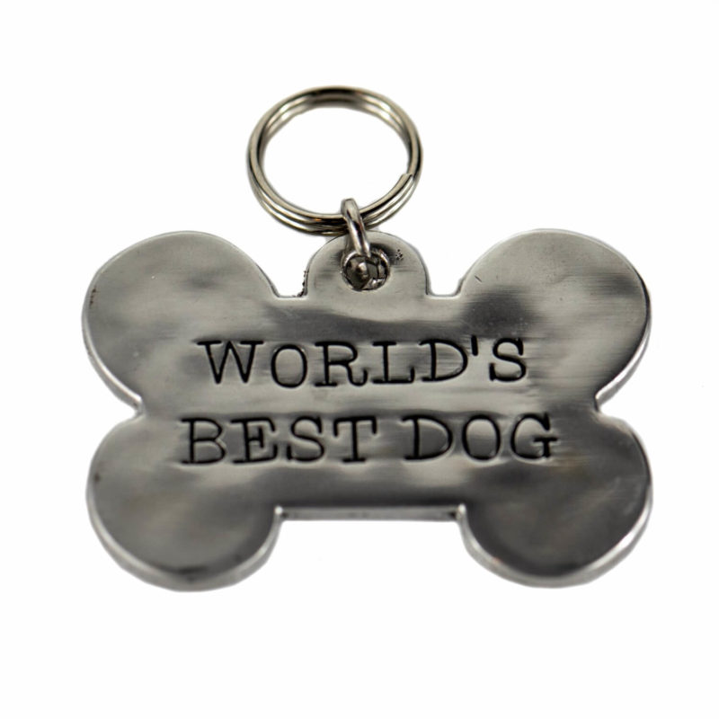 Funny Quote Pet Tags Best Dog" id tag.
